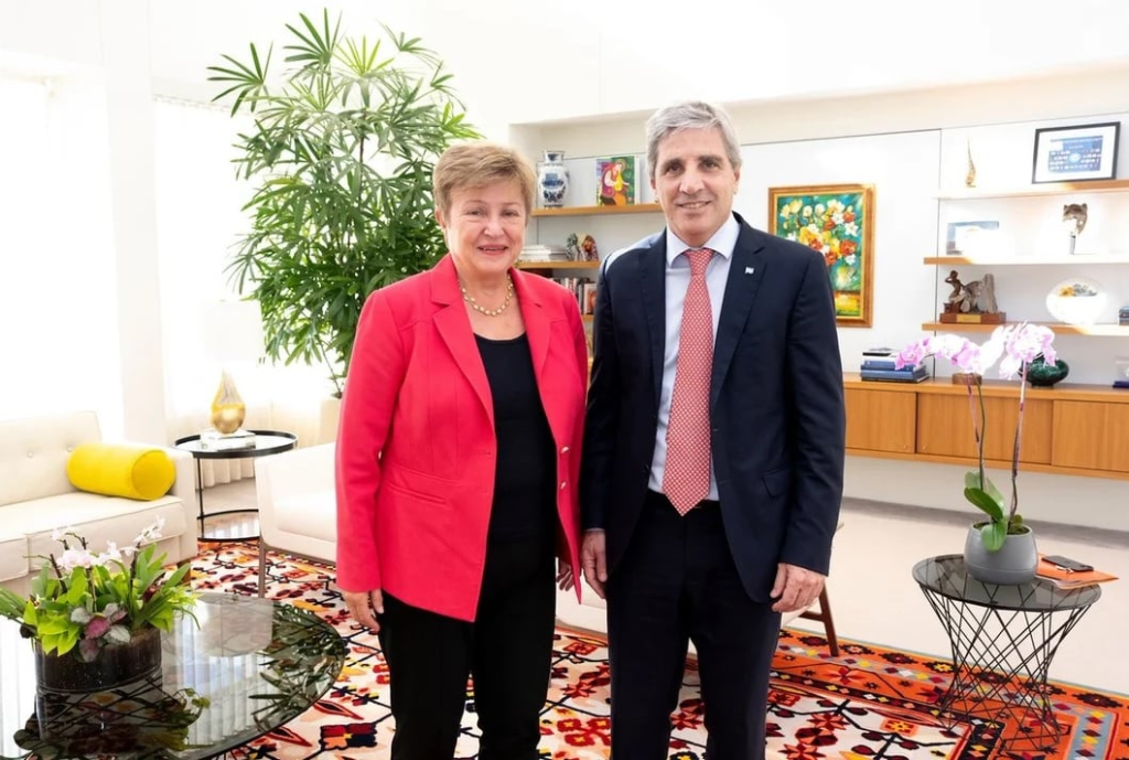 Kristalina Georgieva: “El éxito del plan económico del gobierno de Javier Milei dependerá de que la población Acompañe” 