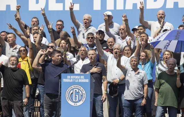 La CGT convocó a un paro general para el día en que se trate la reforma laboral en Diputados