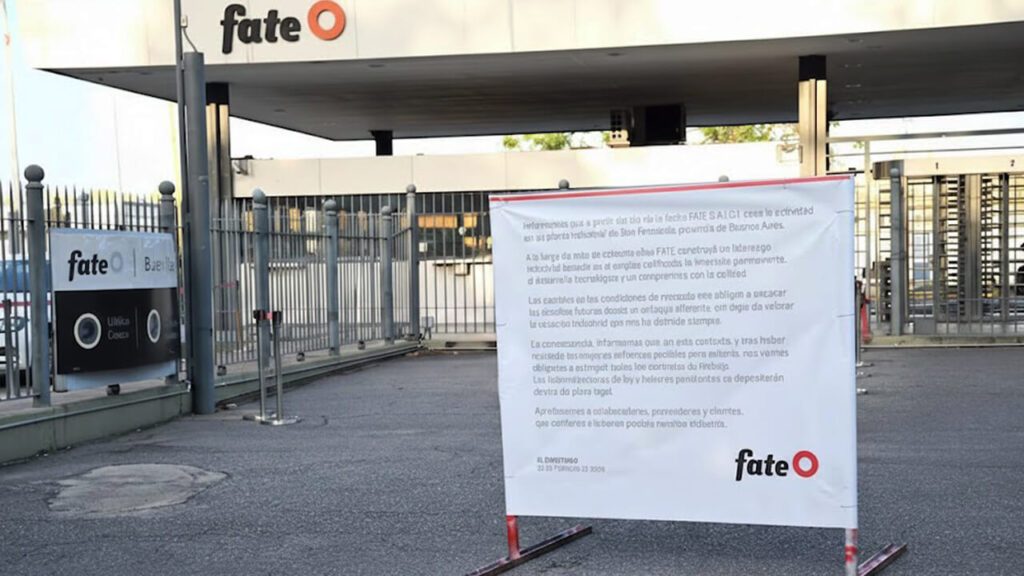 Los motivos del cierre de Fate, la histórica marca de neumáticos: 920 despidos