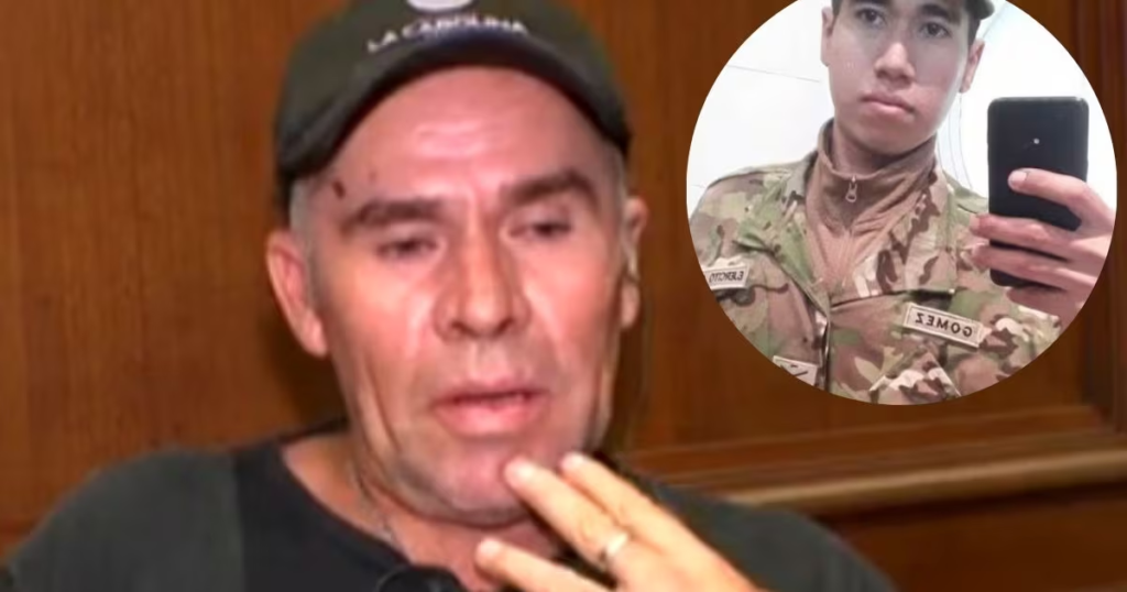 “No le dieron una salida”: el dolor del papá del soldado que se quitó la vida en Olivos tras haber sido extorsionado por una red de delincuentes