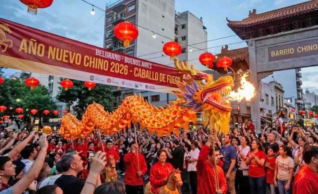 Año Nuevo Chino 2026: cómo ir al Barrio Chino de Buenos Aires para los festejos
